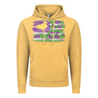 Vintage Mustard mardi gras duck call flag Vintage Hoodie - MaliasSmallBusiness