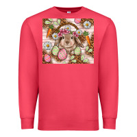 Cardinal Easter Bunny tumbler Easter Day Premium Sweatshirt - HowdyJamesFarm