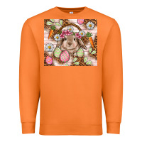 Carrot Easter Bunny tumbler Easter Day Premium Sweatshirt - HowdyJamesFarm