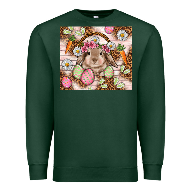 Easter Bunny Tumbler Easter Day Premium Sweatshirt by HowdyJamesFarm | Teevron