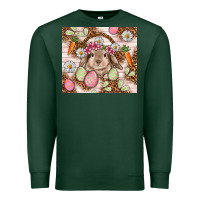 Sports Green Easter Bunny tumbler Easter Day Premium Sweatshirt - HowdyJamesFarm
