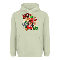 Matcha ho ho ho girl gnome Heavyweight Hoodie - CowGirlArtShop