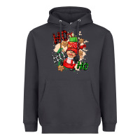 Smoke ho ho ho girl gnome Heavyweight Hoodie - CowGirlArtShop