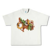 Pistachio horseshoe cowhide cactus patch Urban Heavy Tee - AdoDesignShop