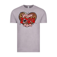 Vintage Zinc senior 2024 mom football Vintage Tee - MaliasSmallBusiness