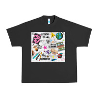 Pigment Black teacher always learning Urban Heavy Tee - NancyCooperArtShop
