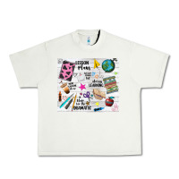 Pistachio teacher always learning Urban Heavy Tee - NancyCooperArtShop