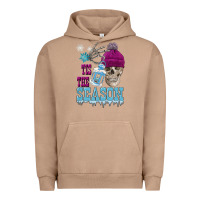 Pigment Burro tis the season winter skull Urban Hoodie - FaDigitalArtStudio