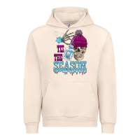 Sandshell tis the season winter skull Urban Hoodie - FaDigitalArtStudio