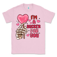 Bubblegum Pink i m a sucker for you Classic Tee - MaliasSmallBusiness