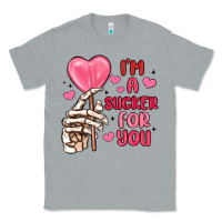 Heather Grey i m a sucker for you Classic Tee - MaliasSmallBusiness