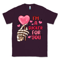 Plum i m a sucker for you Classic Tee - MaliasSmallBusiness