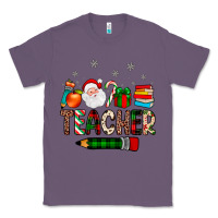 Lavender teacher Christmas Classic Tee - JahusDesignShop
