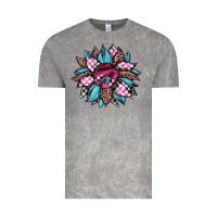 Cloud Rock race leopard sunflower Vintage Tee - JahusDesignShop