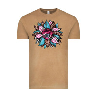 Vintage Camel race leopard sunflower Vintage Tee - JahusDesignShop