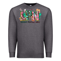 Charcoal Heather licensed practical nurse Premium Sweatshirt - CowGirlArtShop