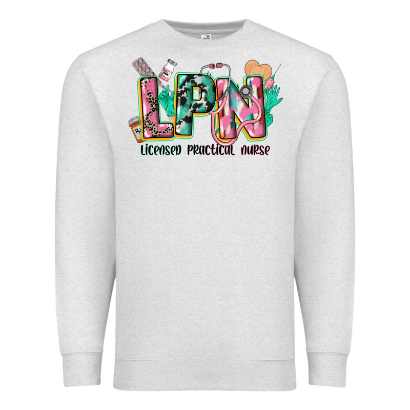 Licensed Practical Nurse Premium Sweatshirt by CowGirlArtShop | Teevron