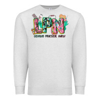 Oatmeal Heather licensed practical nurse Premium Sweatshirt - CowGirlArtShop