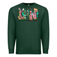 Sports Green licensed practical nurse Premium Sweatshirt - CowGirlArtShop
