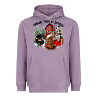 Lavender hanging with my gnomies Heavyweight Hoodie - CowGirlArtShop