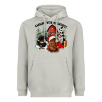 Moon Dust hanging with my gnomies Heavyweight Hoodie - CowGirlArtShop