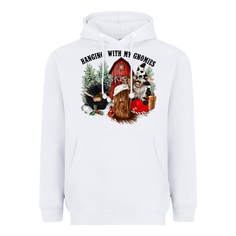 Hanging With My Gnomies Heavyweight Hoodie by CowGirlArtShop | Teevron