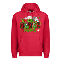 Cardinal nurse claus christmas Premium Hoodie - CowGirlArtShop