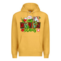 Mustard nurse claus christmas Premium Hoodie - CowGirlArtShop