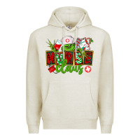 Oatmeal Heather nurse claus christmas Premium Hoodie - CowGirlArtShop