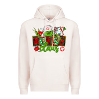Pale Pink nurse claus christmas Premium Hoodie - CowGirlArtShop
