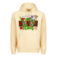 Pina Colada nurse claus christmas Premium Hoodie - CowGirlArtShop
