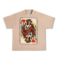 Burro queen of hearts cowgirl Urban Heavy Tee - NancyCooperArtShop