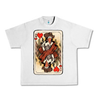 Lunar Rock queen of hearts cowgirl Urban Heavy Tee - NancyCooperArtShop