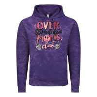 Cloud Purple over stimulated moms club Vintage Hoodie - MaliasSmallBusiness