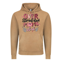 Vintage Camel over stimulated moms club Vintage Hoodie - MaliasSmallBusiness