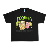Black tequila cheaper than therapy Urban Heavy Tee - MaliasSmallBusiness