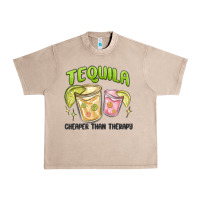 French Oak tequila cheaper than therapy Urban Heavy Tee - MaliasSmallBusiness