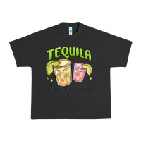 Pigment Black tequila cheaper than therapy Urban Heavy Tee - MaliasSmallBusiness