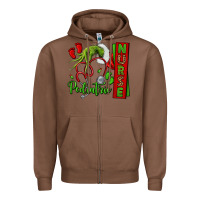 Chestnut Christmas Character Zipper Hoodie - NancyCooperArtShop