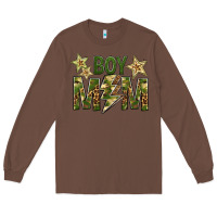 Chestnut Boy Mom Long Sleeve Tee - BundleAndBundleShop
