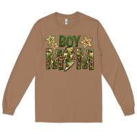 Toasted Coconut Boy Mom Long Sleeve Tee - BundleAndBundleShop