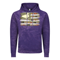 Cloud Purple duck hunter flag Vintage Hoodie - MaliasSmallBusiness