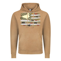 Vintage Camel duck hunter flag Vintage Hoodie - MaliasSmallBusiness