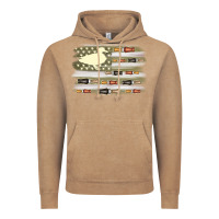 Vintage Coffee duck hunter flag Vintage Hoodie - MaliasSmallBusiness