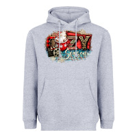 Heather Grey cozy season Heavyweight Hoodie - CowGirlArtShop