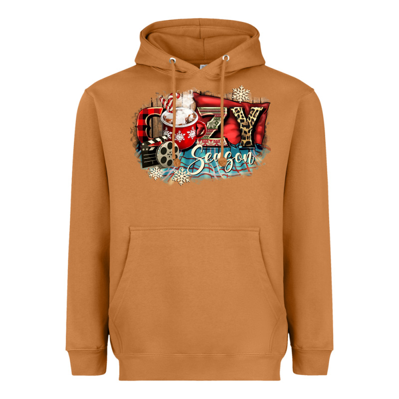 Cozy Season Heavyweight Hoodie by CowGirlArtShop | Teevron