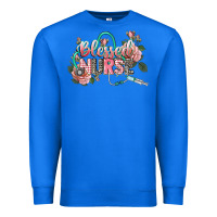 True Royal Blessed Nurse Premium Sweatshirt - CowGirlArtShop