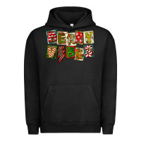 Pigment Black Merry Vibes Urban Hoodie - FaDigitalArtStudio