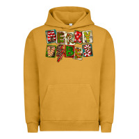 Pigment Peanut Butter Merry Vibes Urban Hoodie - FaDigitalArtStudio