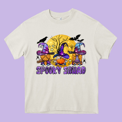 Spooky Squad Heavy Core Tee Designed By Bundleandbundleshop
